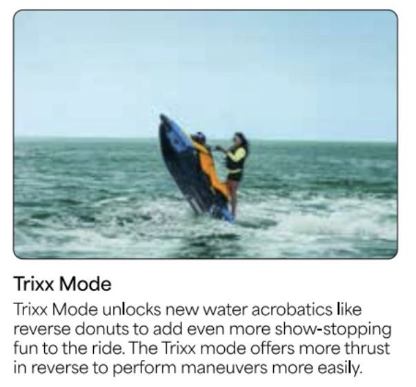 Person riding a jet ski in open water during daytime.