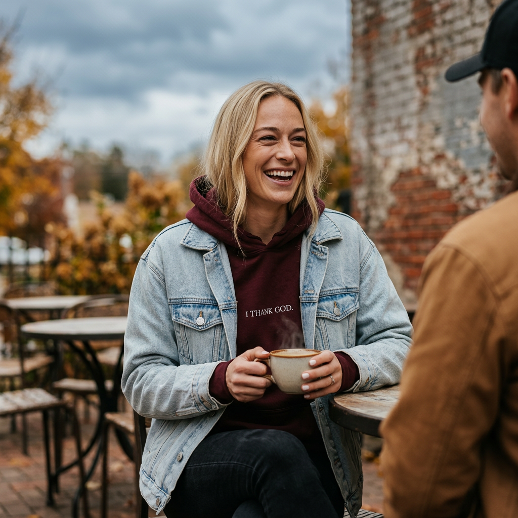 Firefly_Gemini Flash_The woman in picture 4 wearing the sweatshirt in image 5 over black jeans and under a 315698.png