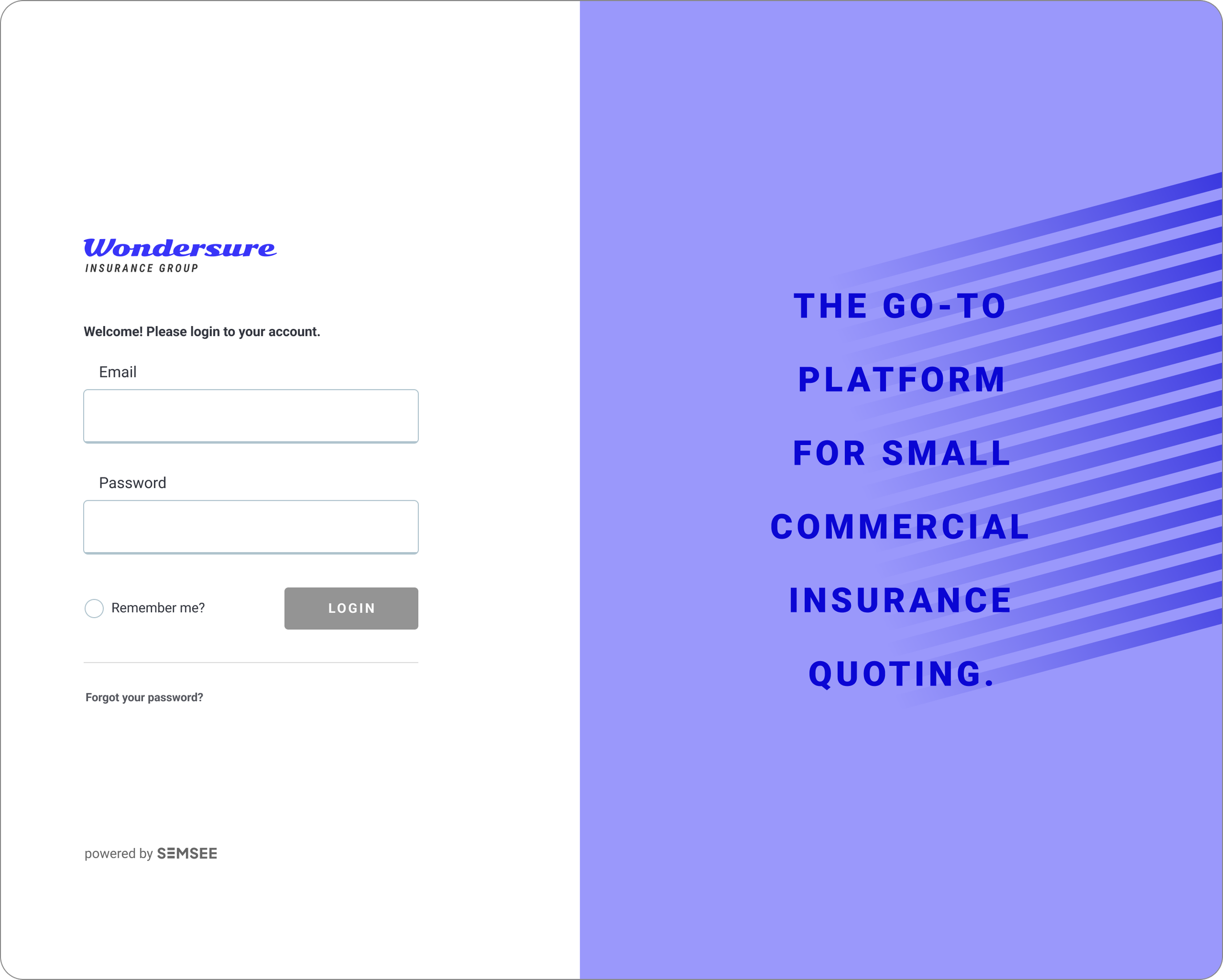 Your Policy - Login page.png
