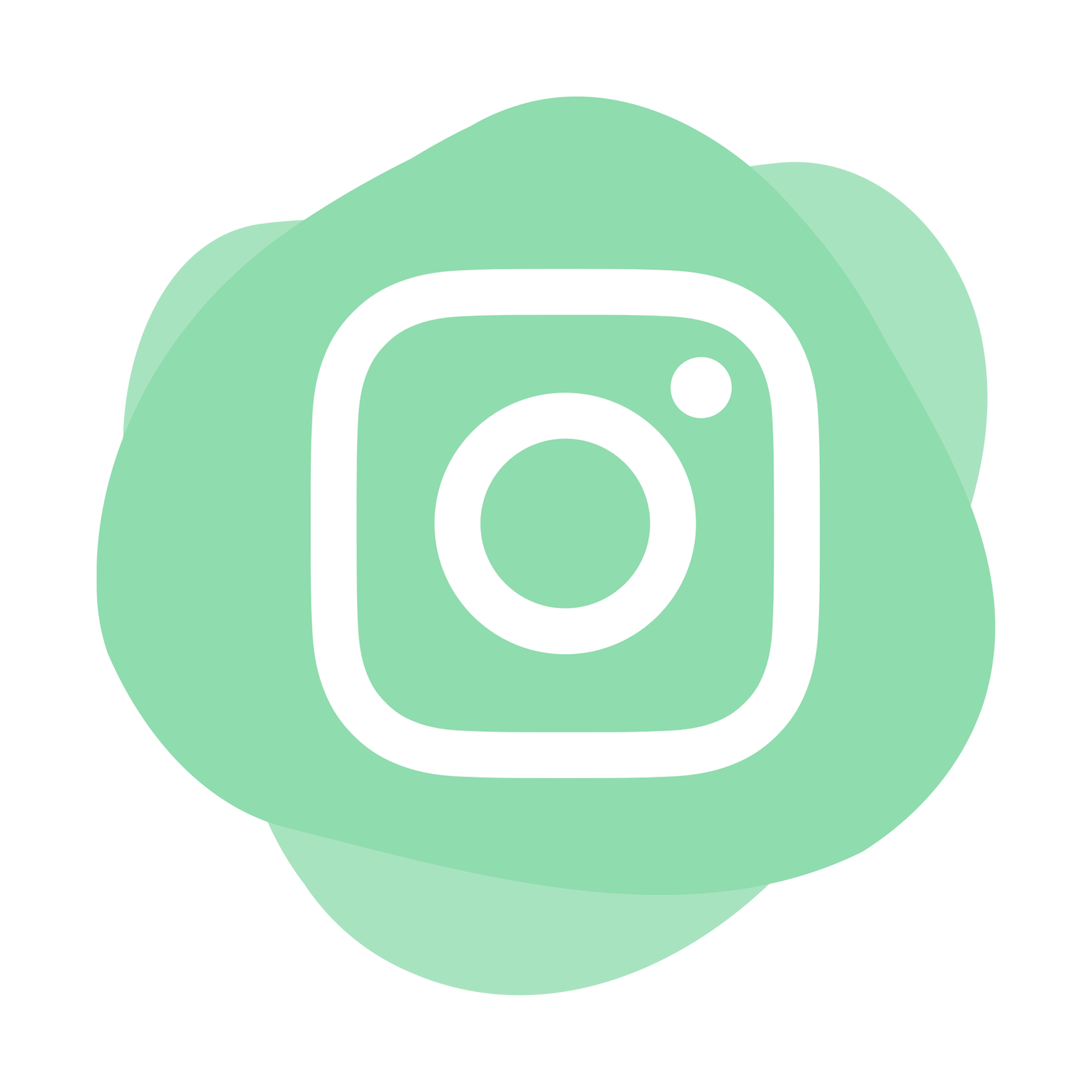 A stylized icon of a camera on a green background with rounded corners.