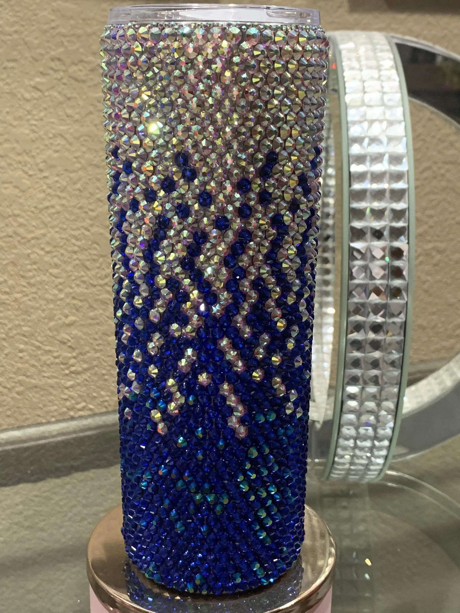 Ombre Rhinestone Tumbler