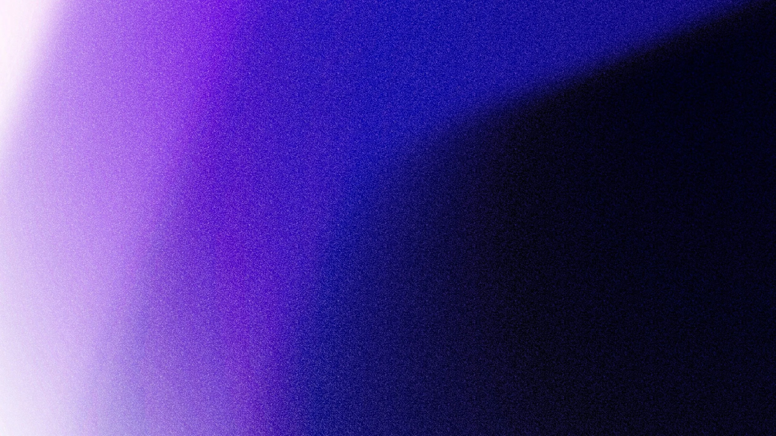 A gradient background transitioning from light lavender on the left to dark blue and black on the right.