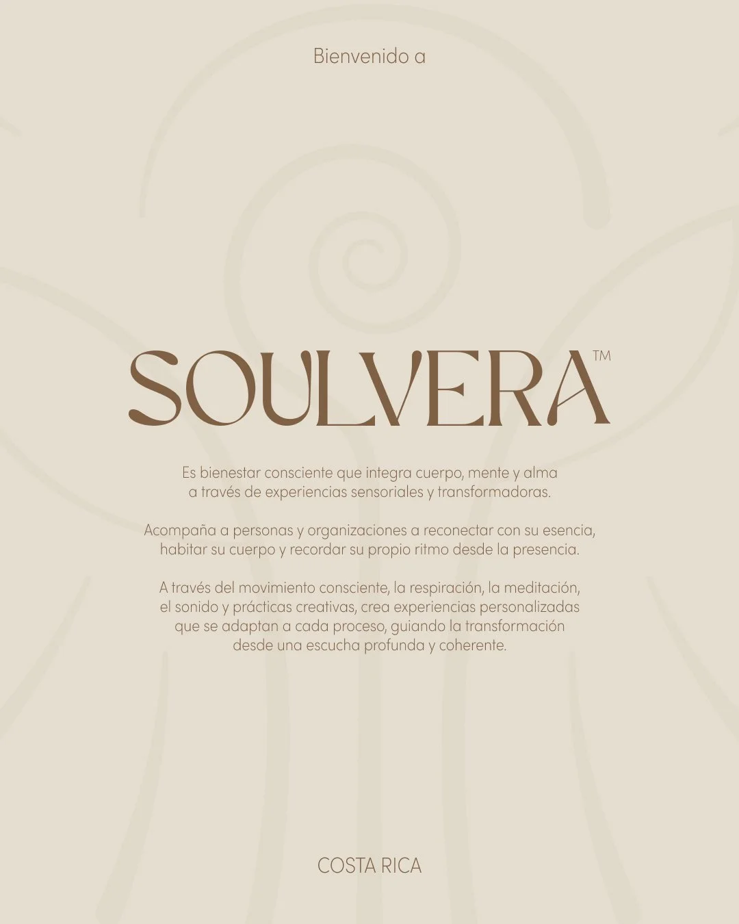 Welcome to Soulvera, a program promoting conscious well-being through sensory and transformative experiences, encouraging reconnection with essence, body, and soul, located in Costa Rica.