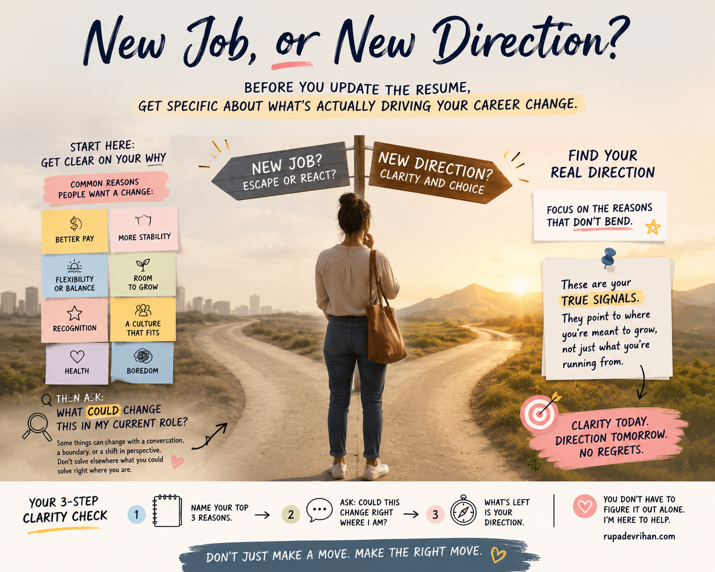 New Job, or New Direction?