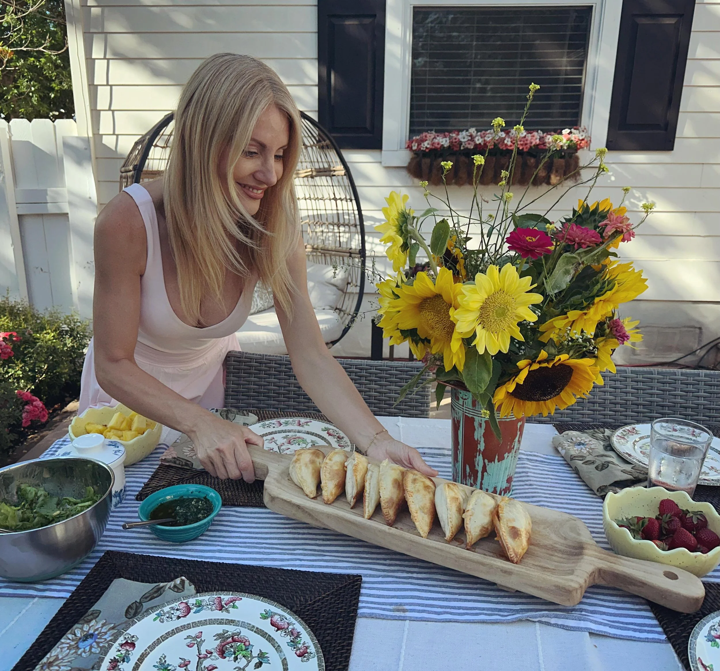 What&rsquo;s on your summer table? ✨🍉🌻 #Empanadas #SurKitchen #Supportlocal #womanowned