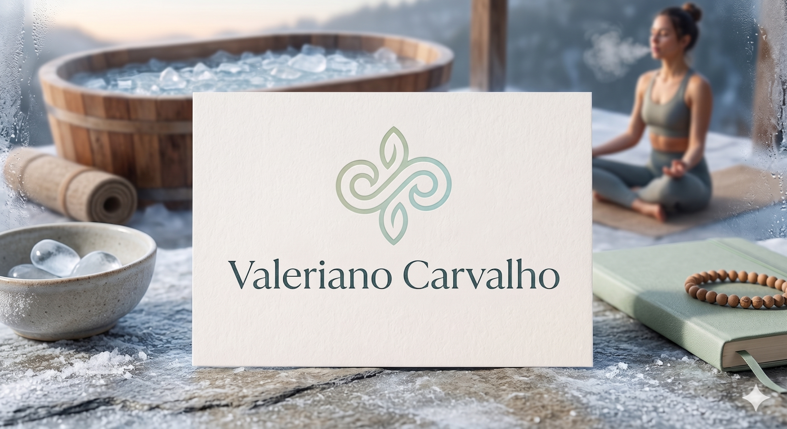 Valeriano Carvalho  - Yoga, Respiração e imersão no Gelo