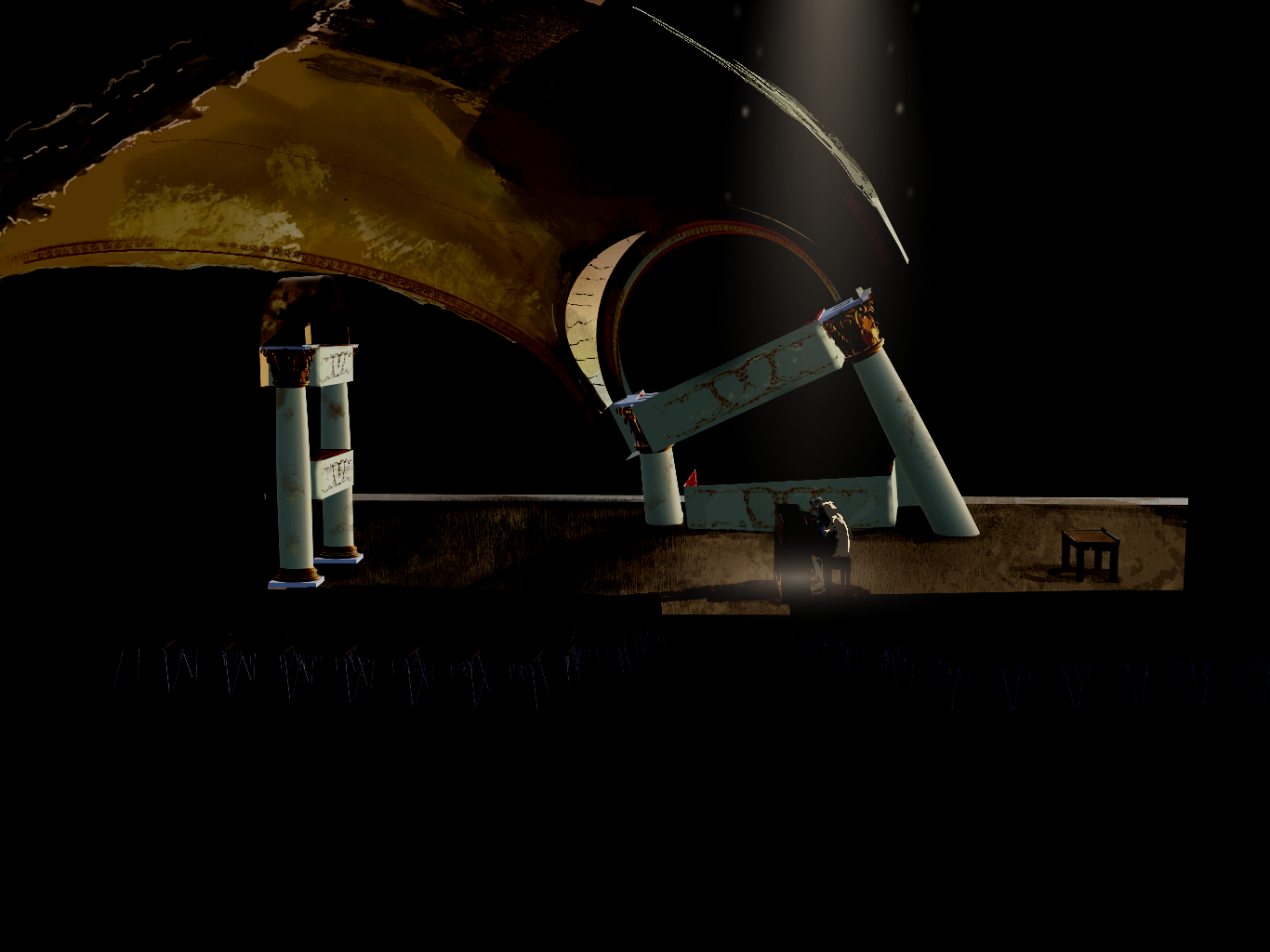 Appearance of the Ghost