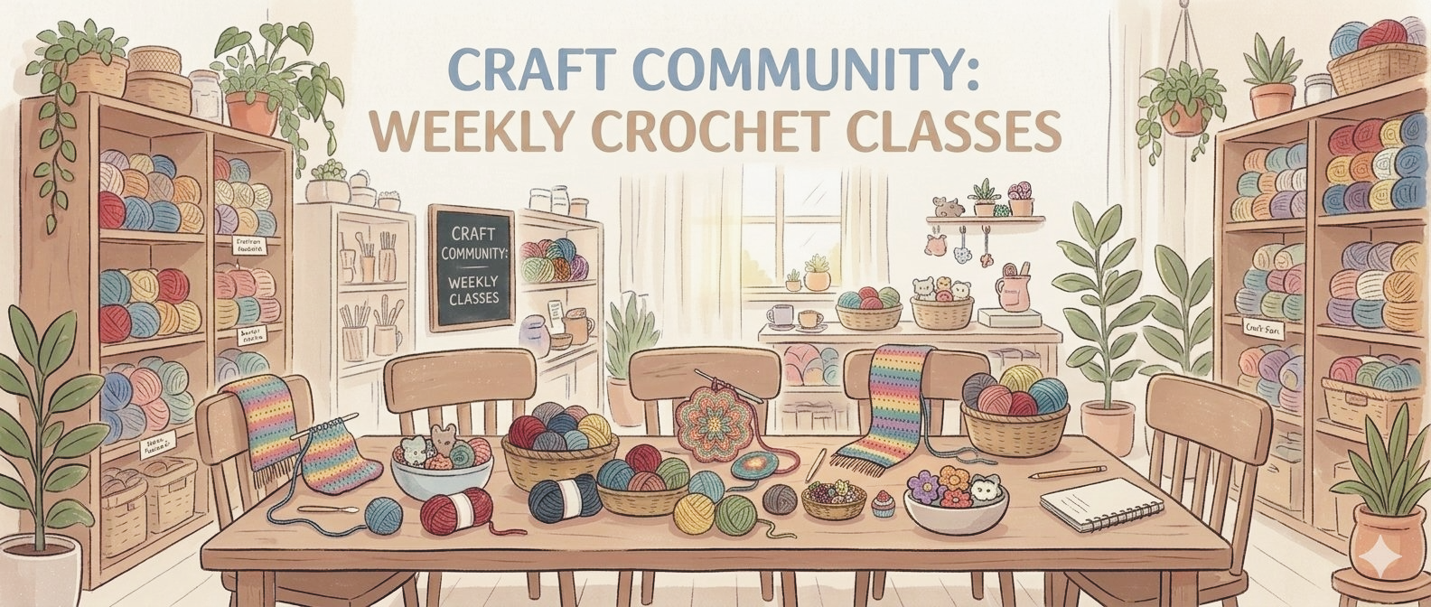 Crochet class (one hour)