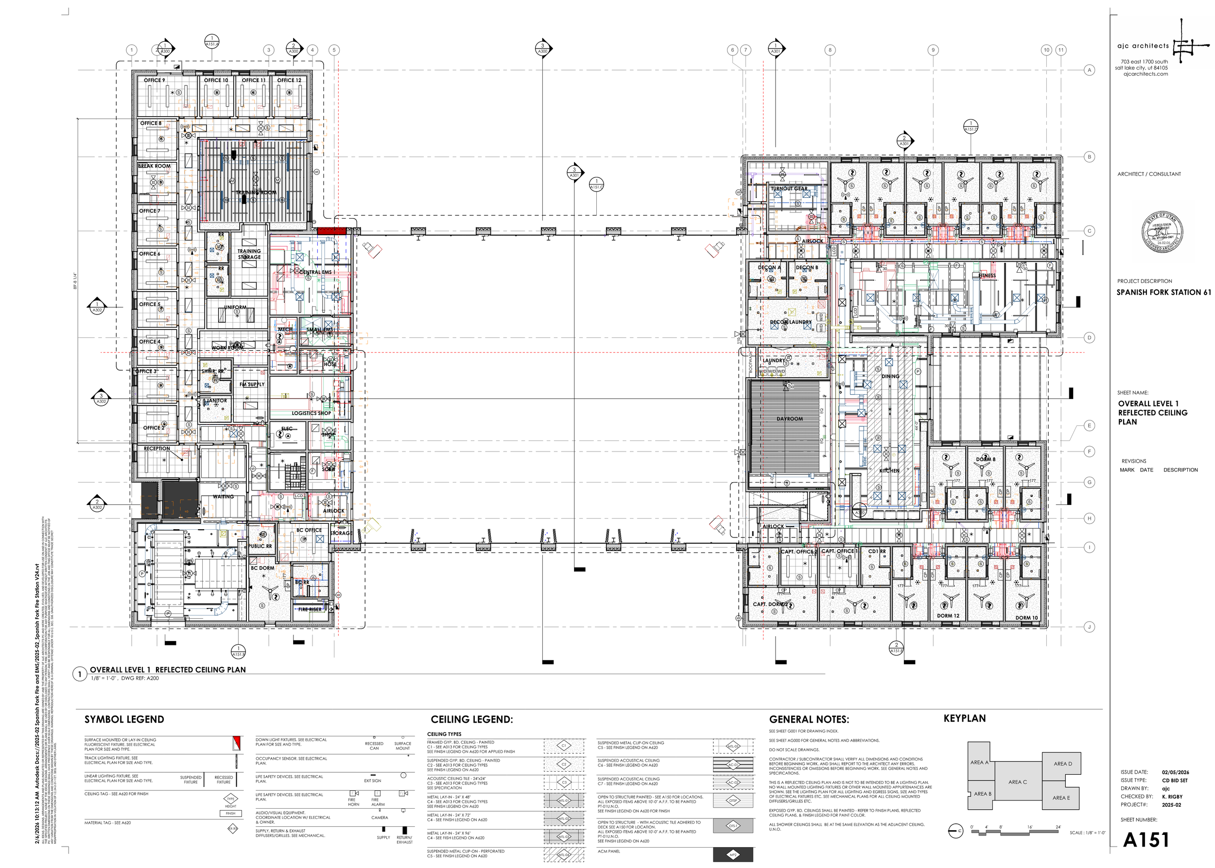 26 0205 - Spanish Fork Fire Station 61 - Construction Drawings Page 012.png