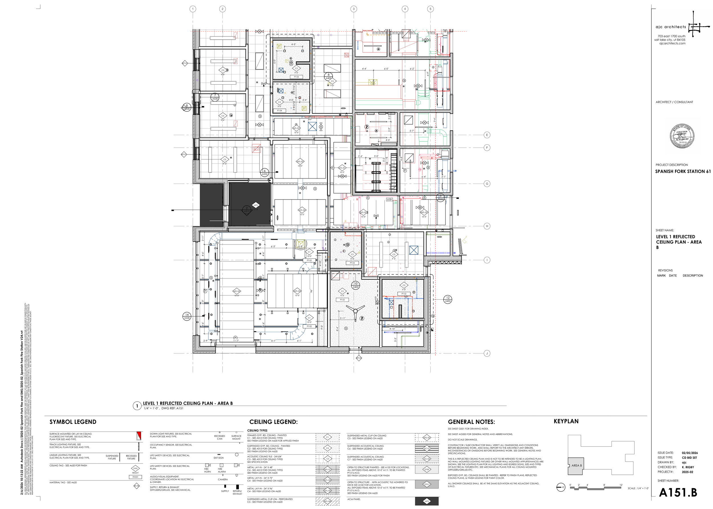 26 0205 - Spanish Fork Fire Station 61 - Construction Drawings Page 014.png