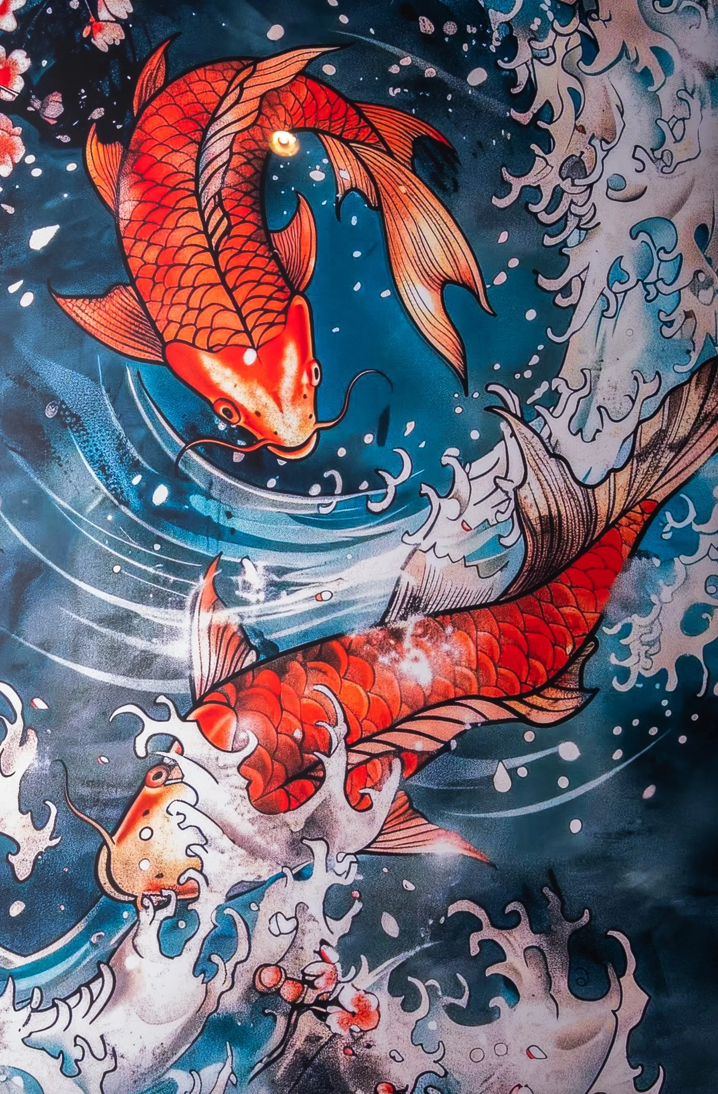 Koi Wall Art Hosaku