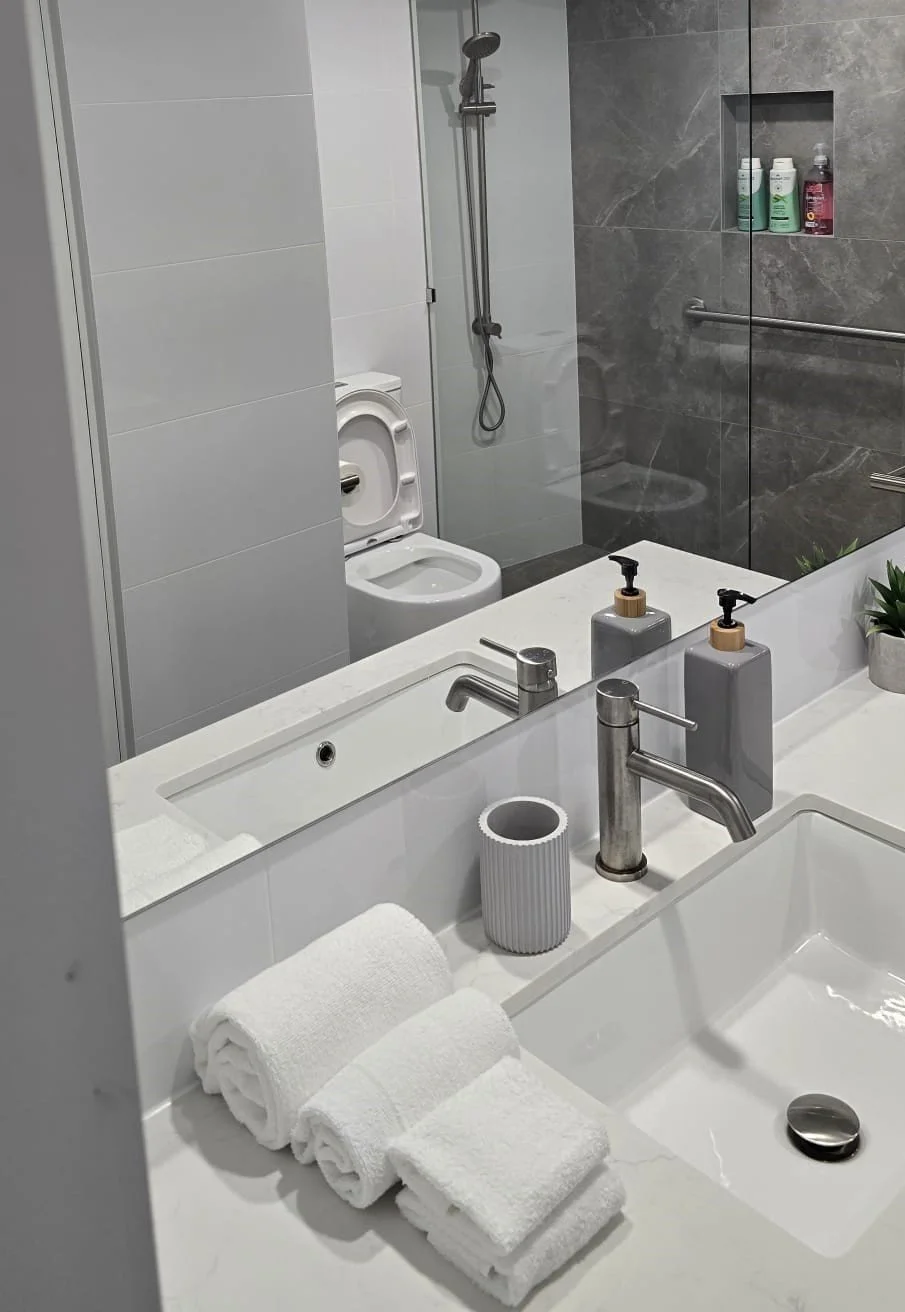 We solve it bathroom turn over