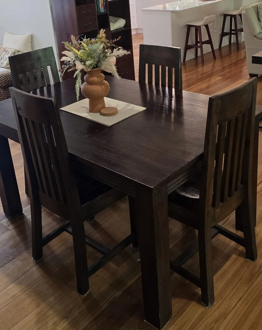 dining room cleaning