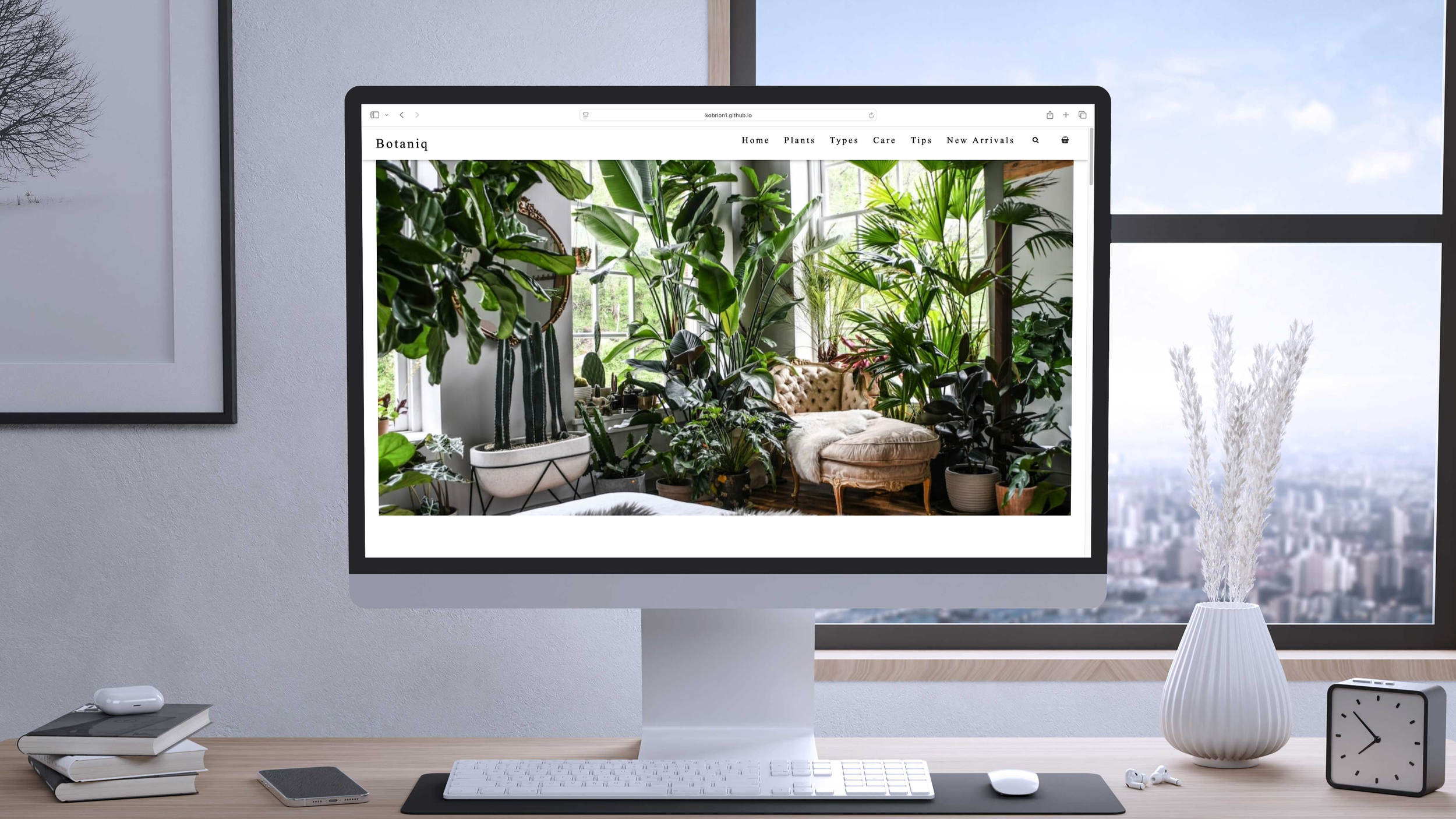 Website Coding: Botaniq