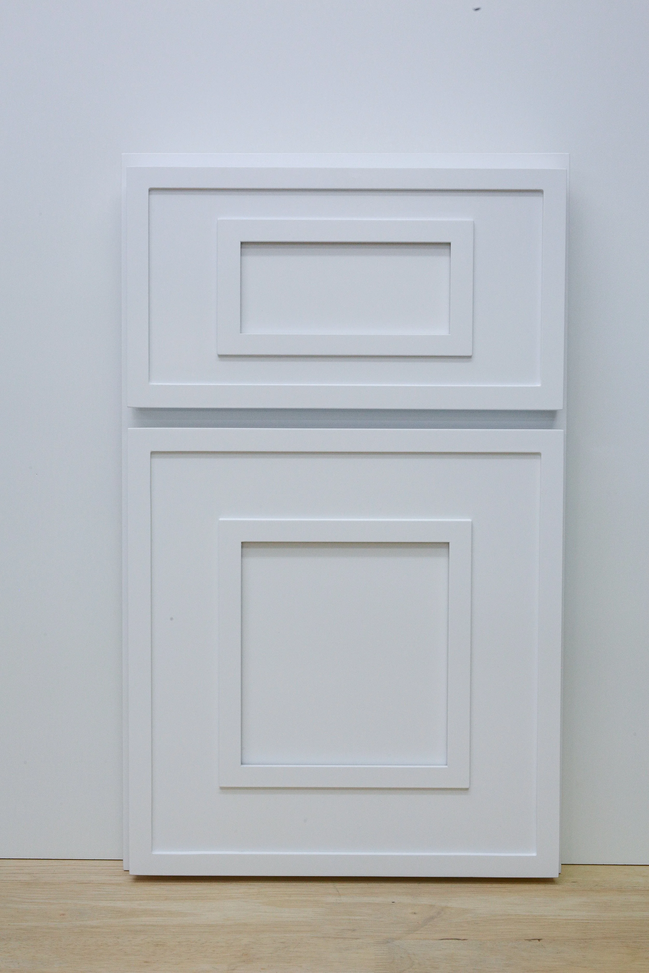 Sample Double Shaker Door - White