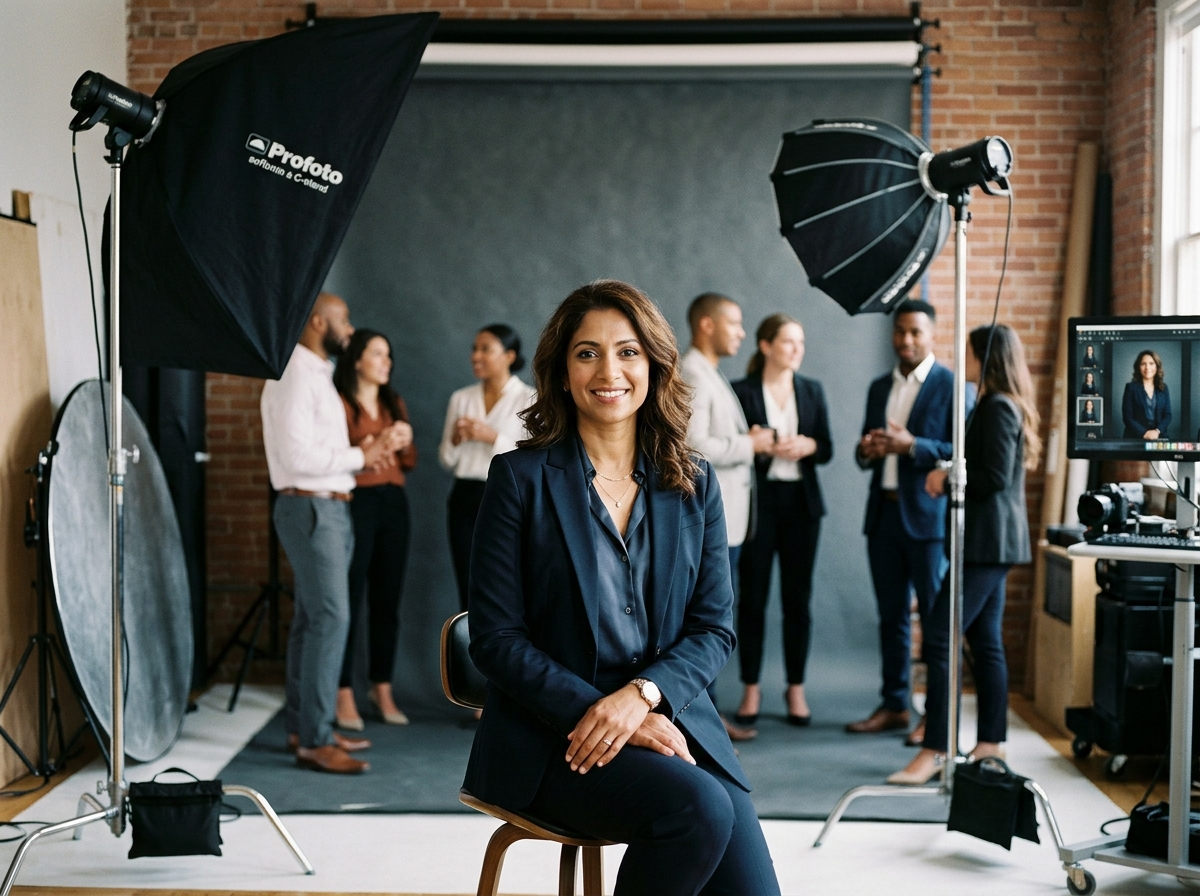Why Businesses Invest in a Corporate Headshot Photographer for Their Teams
