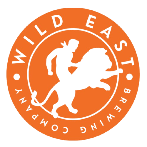 WILD EAST BREWING COMPANY logo in orange - Participating at Aarhus Together 2026
