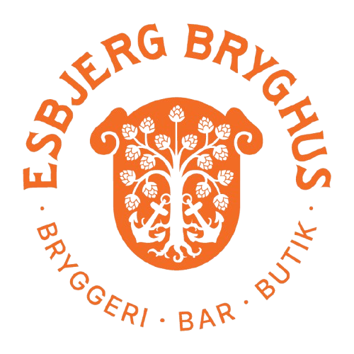 Esbjerg Bryghus logo in orange - Participating at Aarhus Together 2026