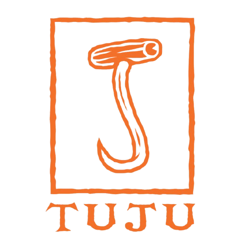 TUJU logo in orange - Participating at Aarhus Together 2026