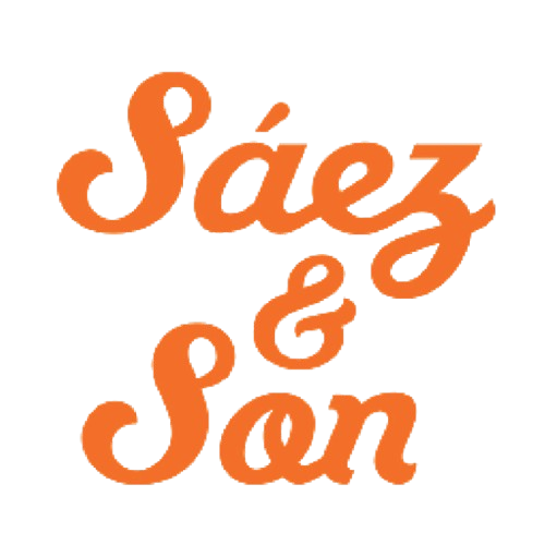 Sáez & Son logo in orange - Participating at Aarhus Together 2026