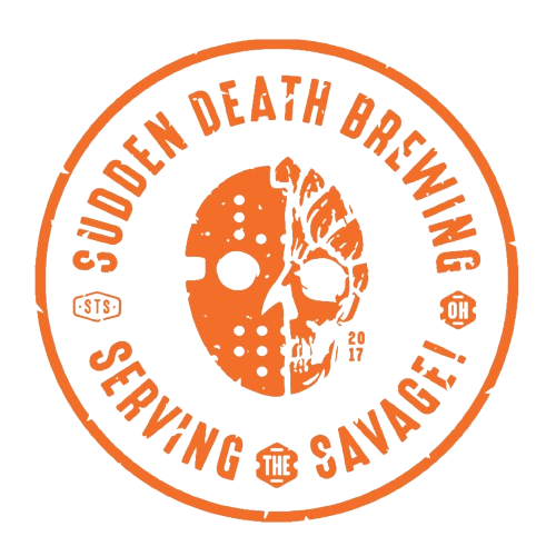 Sudden Death Brewing logo in orange - Participating at Aarhus Together 2026