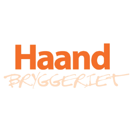 Haandbryggeriet logo in orange - Participating at Aarhus Together 2026
