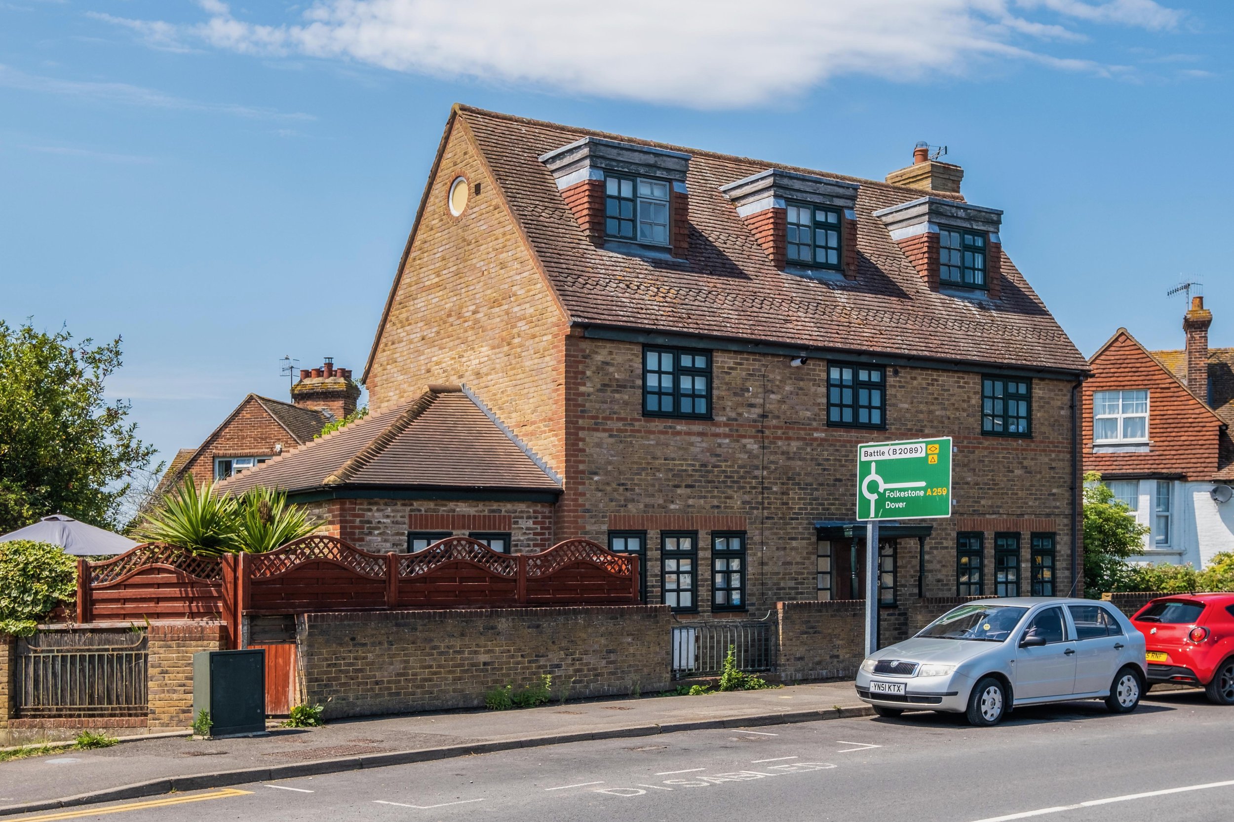 On the Strand exterior 