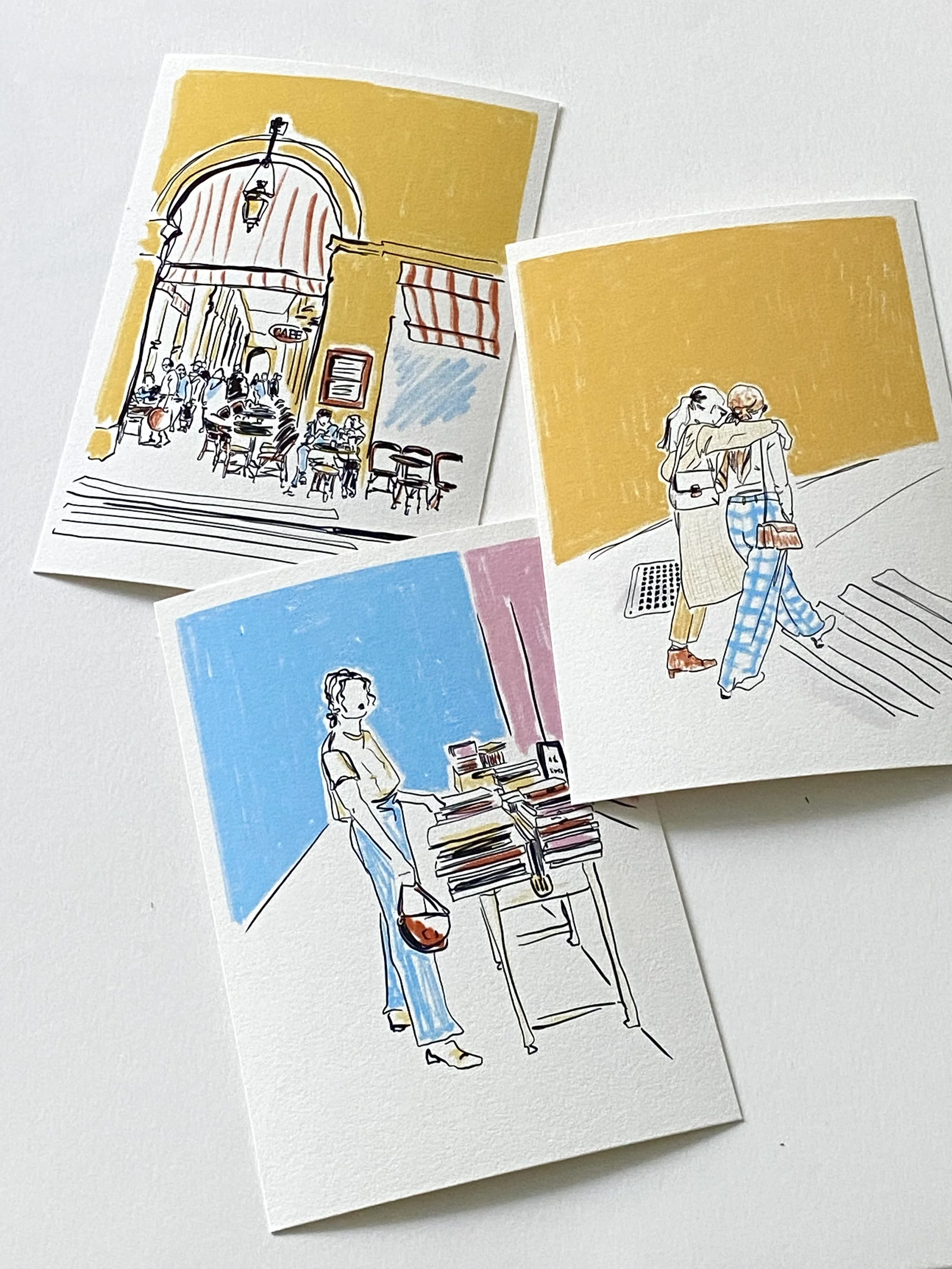 Set of 3 Mini Art Prints – 01
