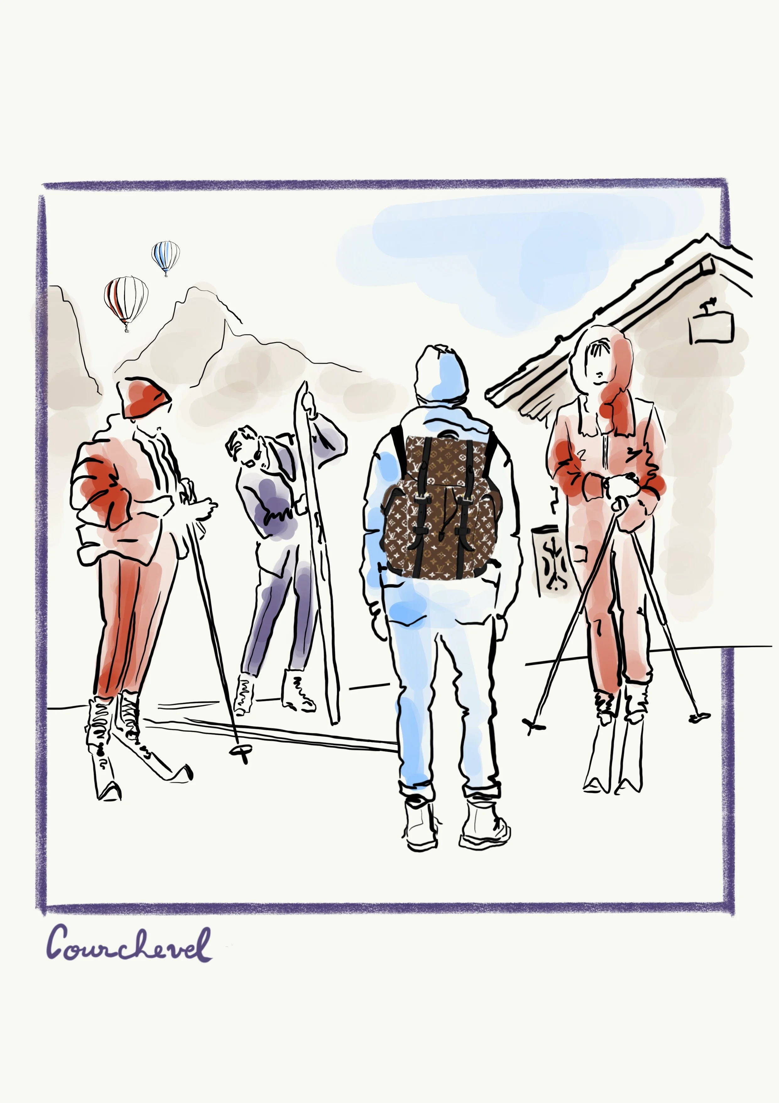 Madame Dessine_Louis Vuitton_Recharge Agenda_courchevel.jpg