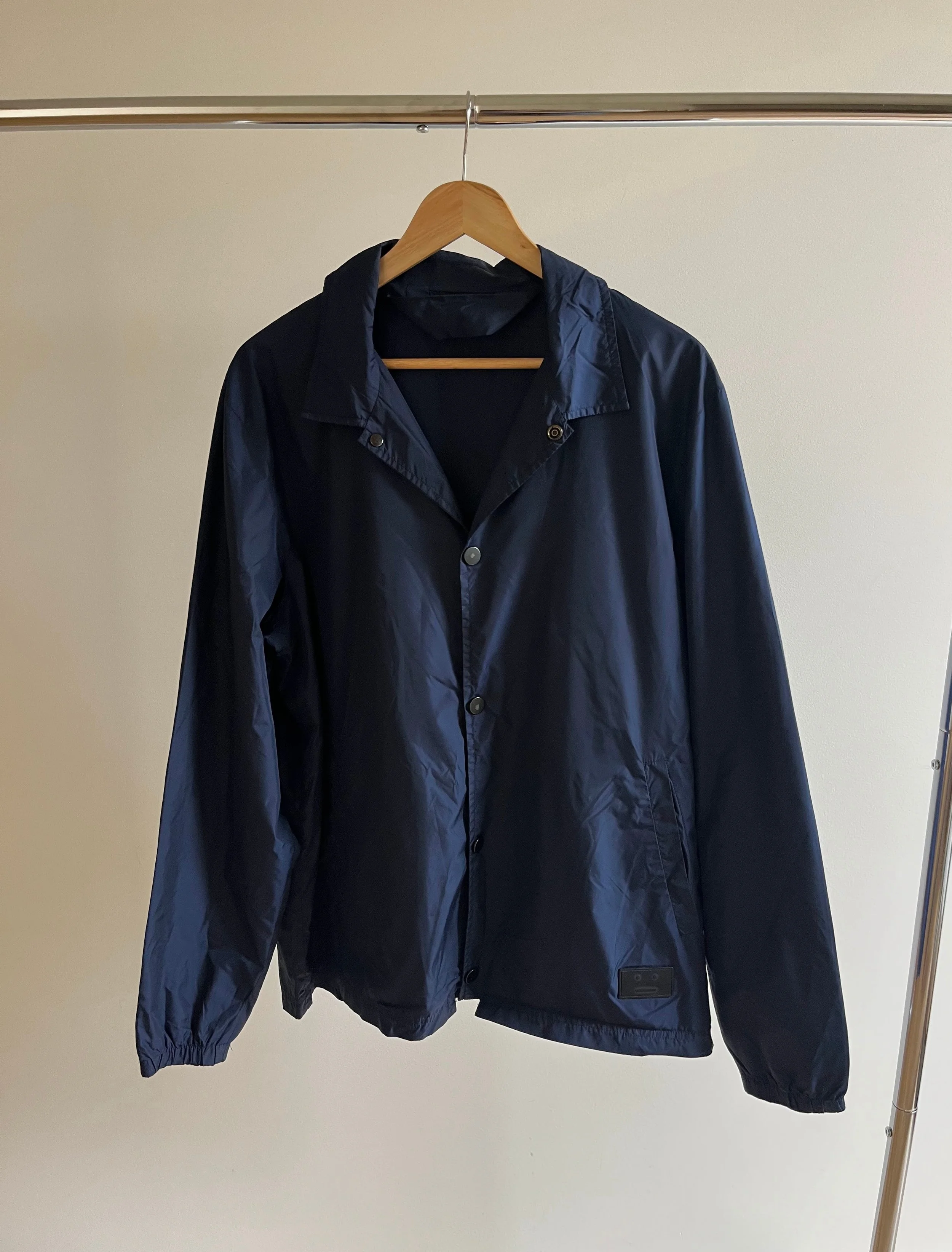 Navy Acne Studios Windbreaker