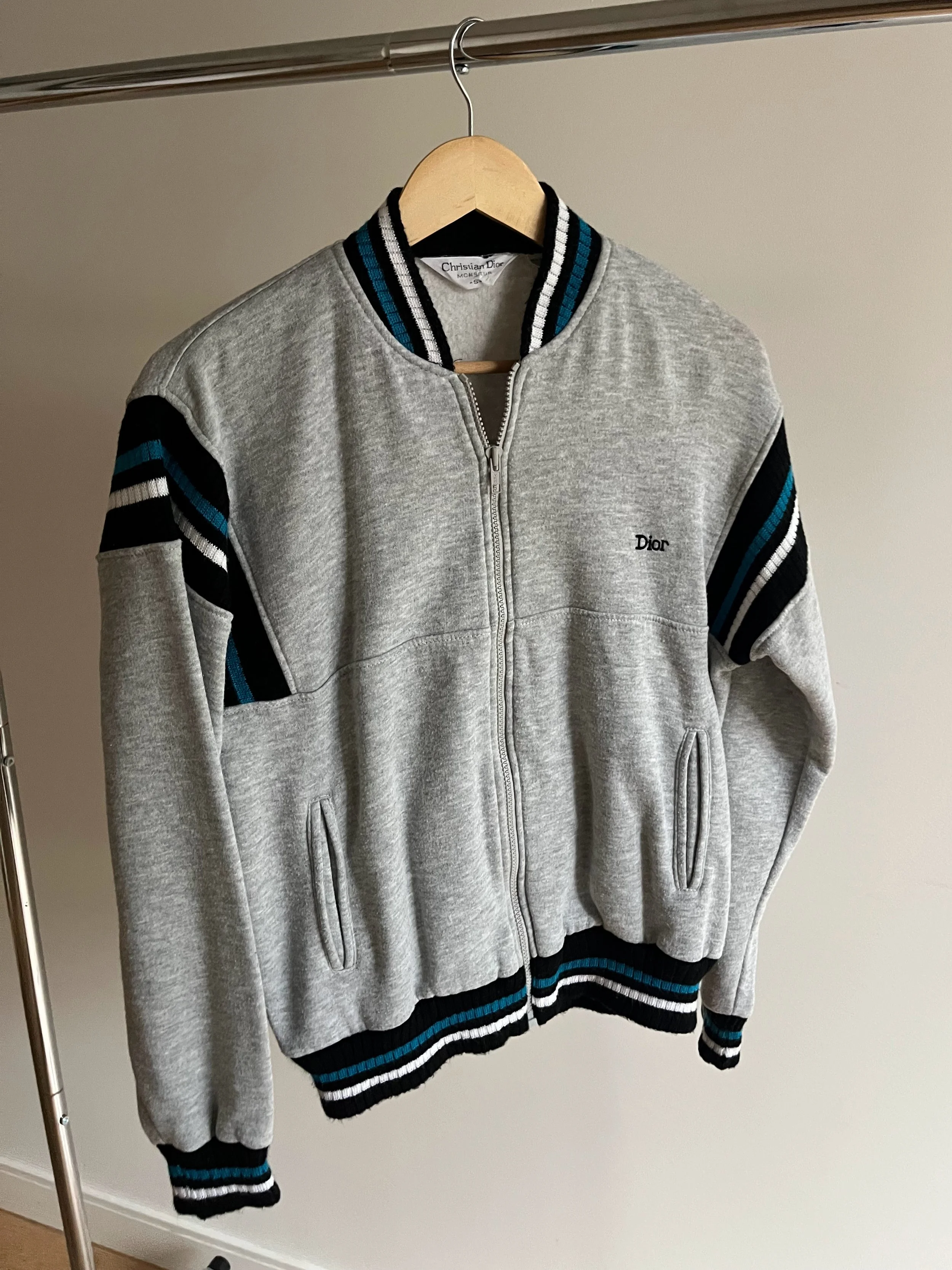 Grey Dior Bomber