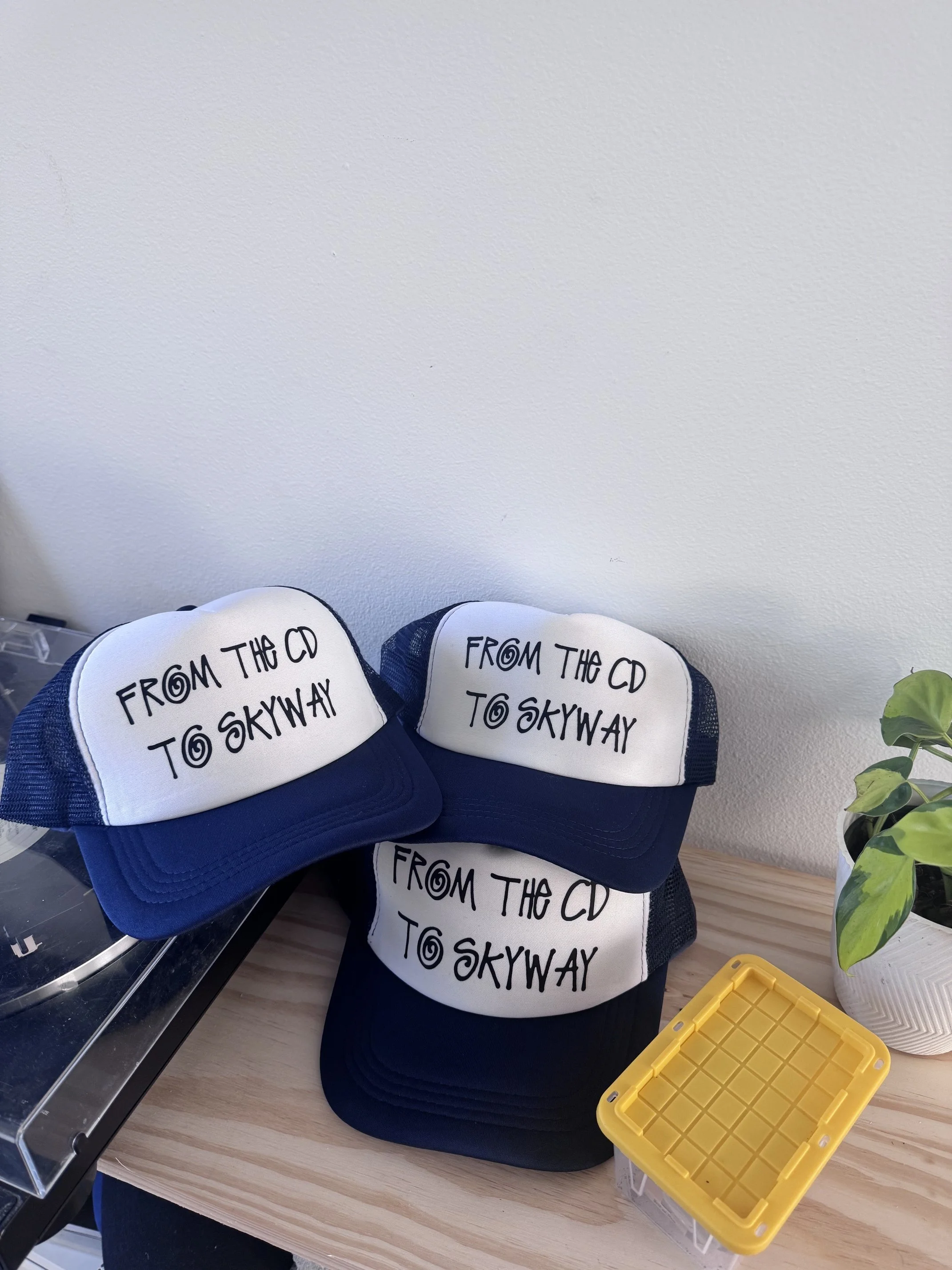 Trucker Hat, Dark Blue: From the CD to Skyway [Pre-Order]