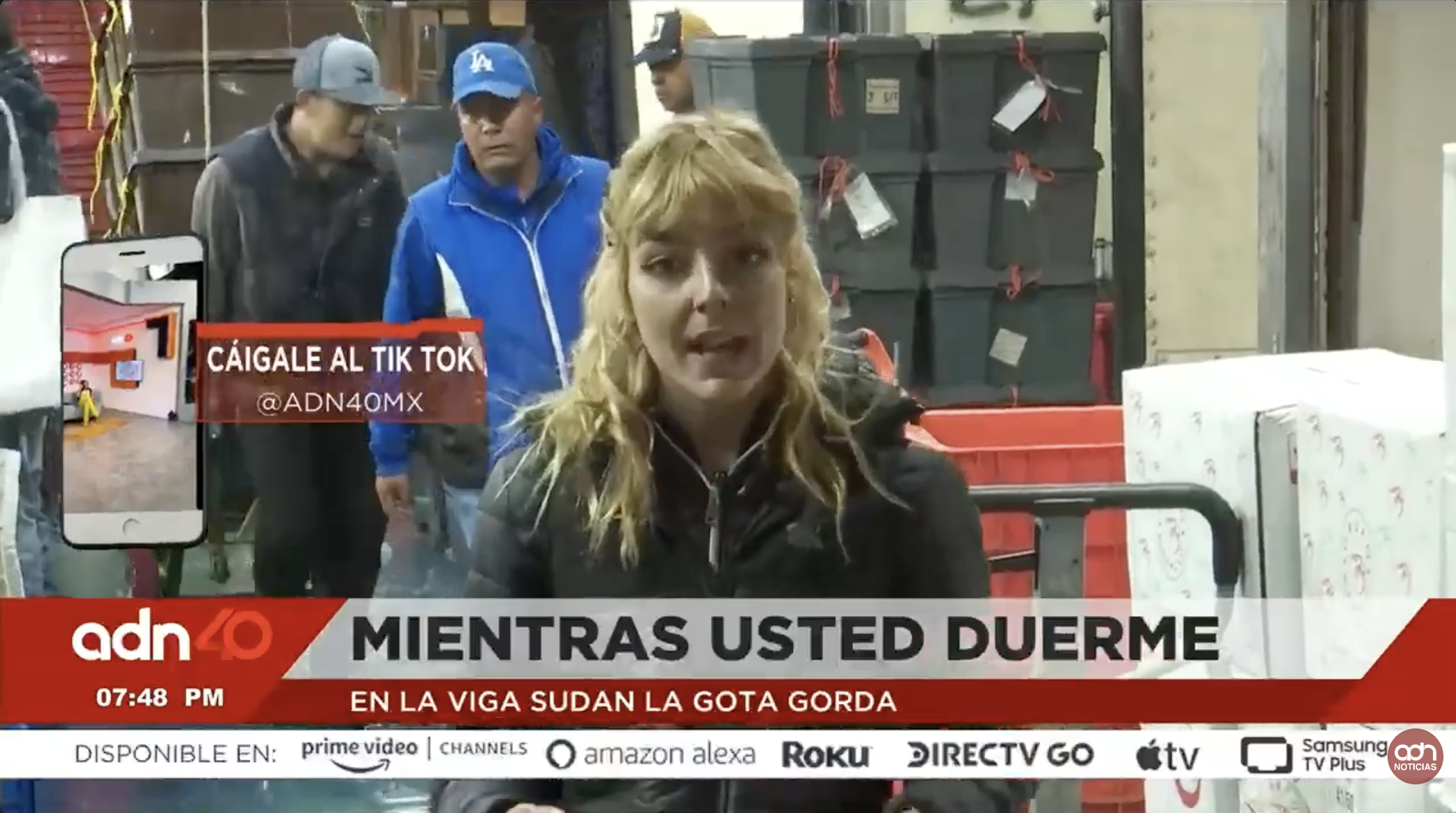 Esto es lo que pasa en el mercado de la Viga mientras usted dormía