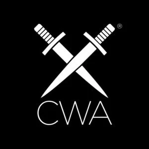 crime writers association logo showing two swords and text 'CWA'