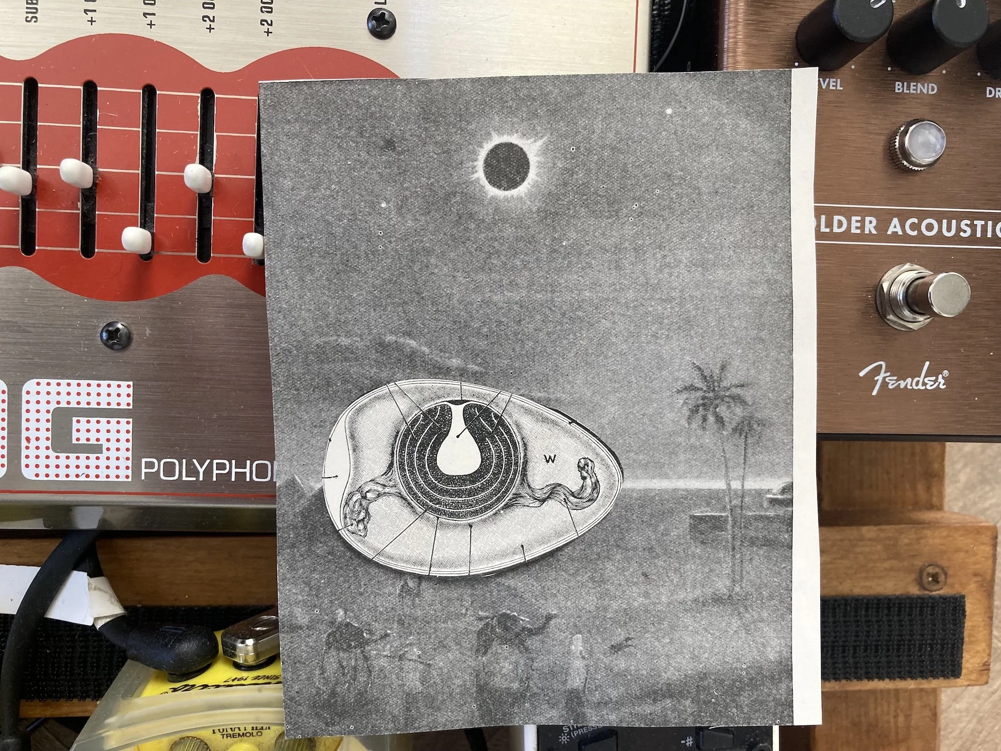 workshop image for chris minnis showing a polyphonic octave generator