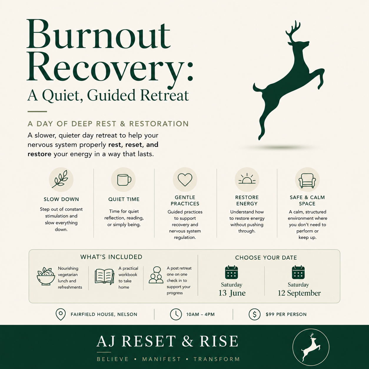 Burnout Recovery Retreat