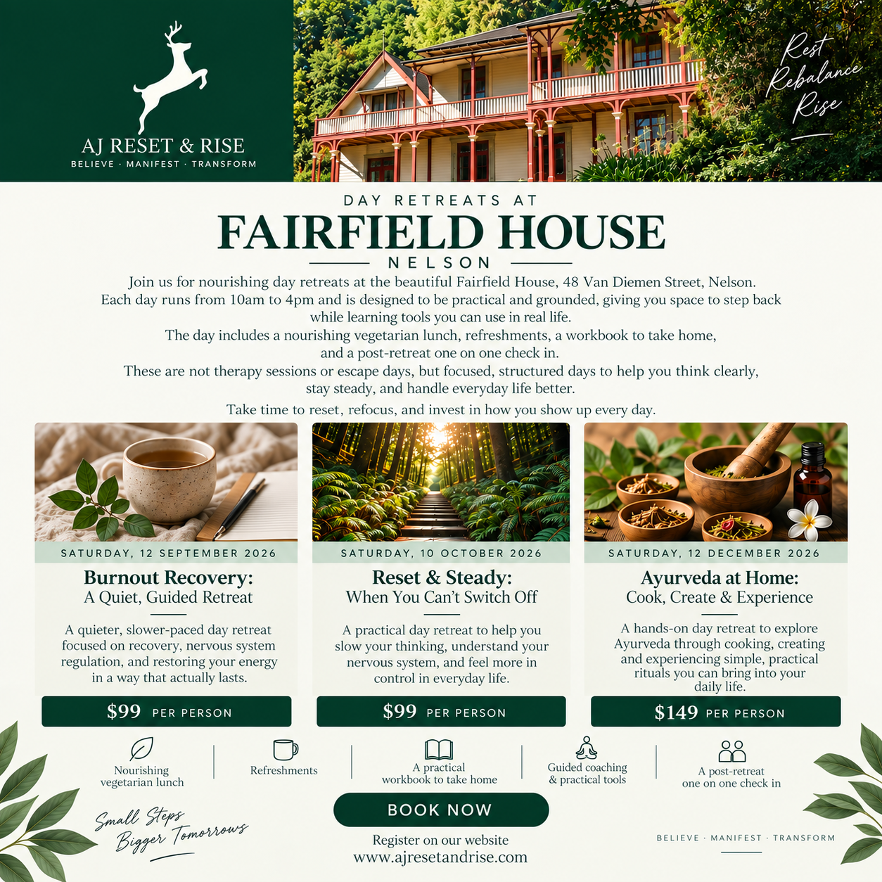 Ayurveda at Home: Cook, Create & Experience