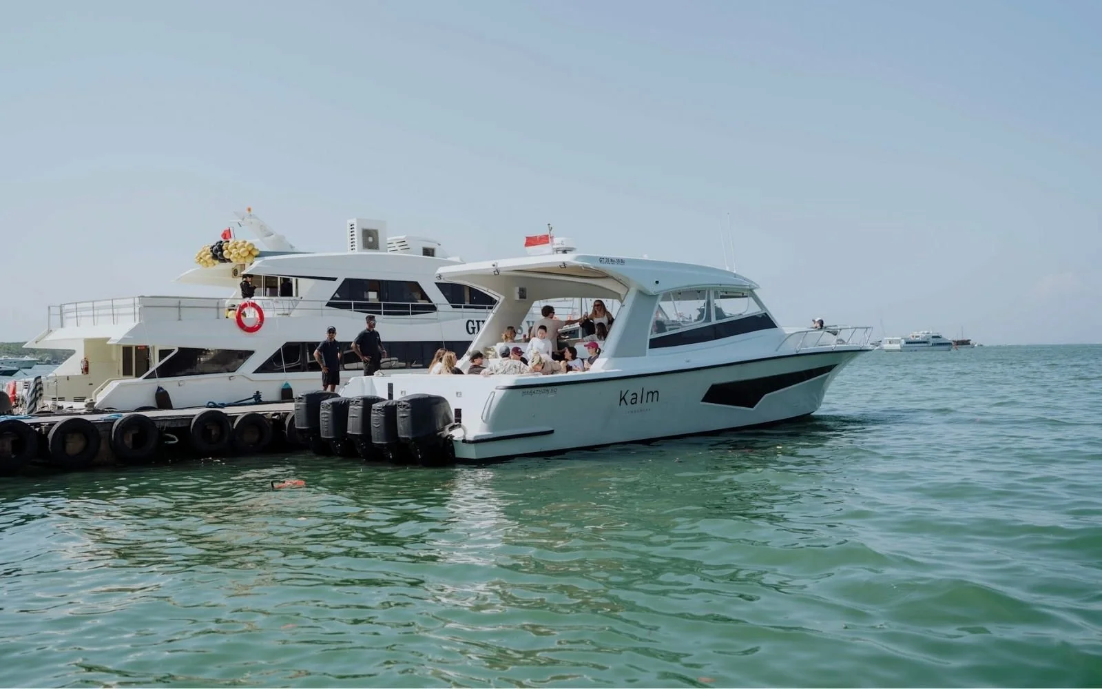 private charter jetty access