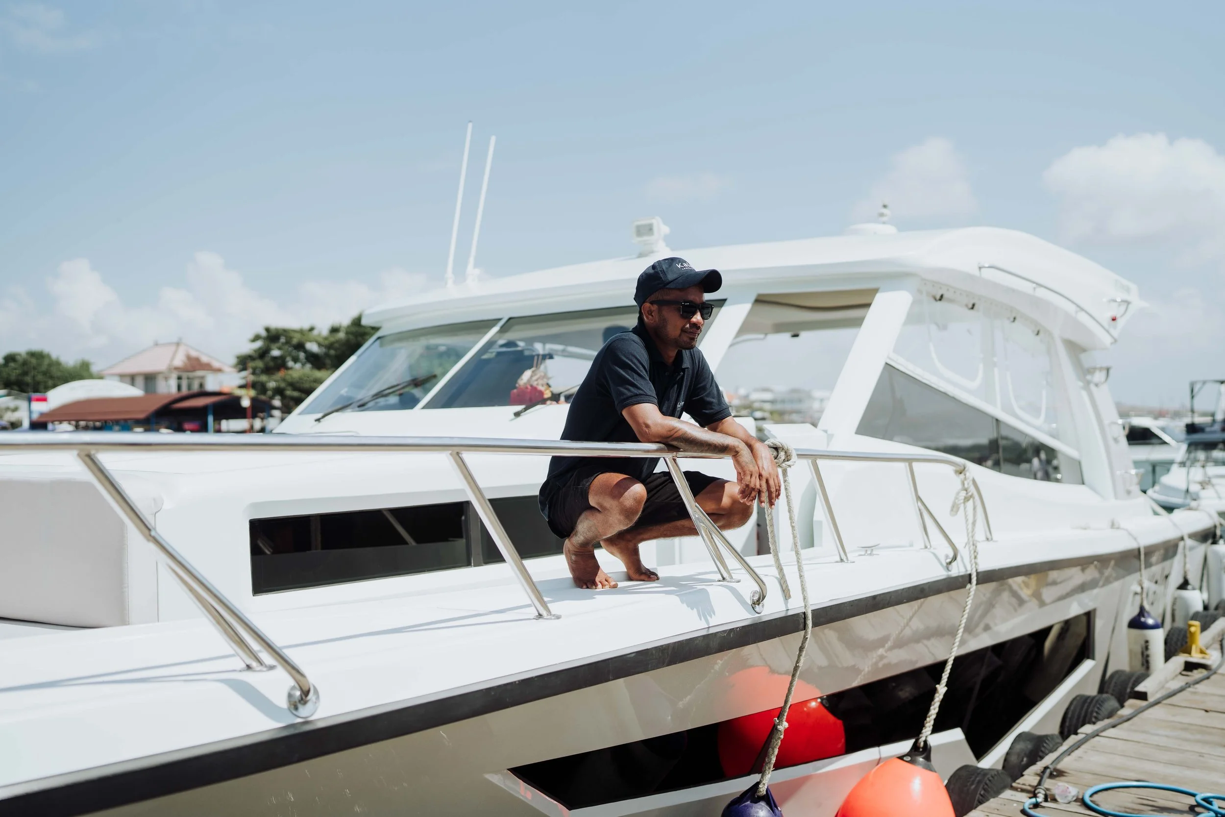 Kalm Charters experienced crew