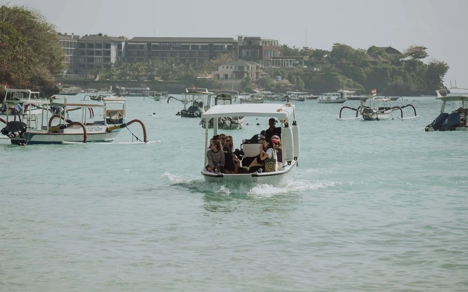 beach tender shuttle kalm charters