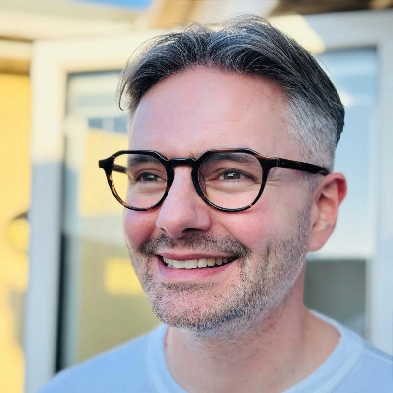 Close-up of Mike Wright, end of life care consultant, supporting providers delivering palliative and end of life care across the UK, including England, Wales, Scotland, and Northern Ireland.