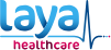 Laya Healthcare logo with a stylized arc in blue and purple.