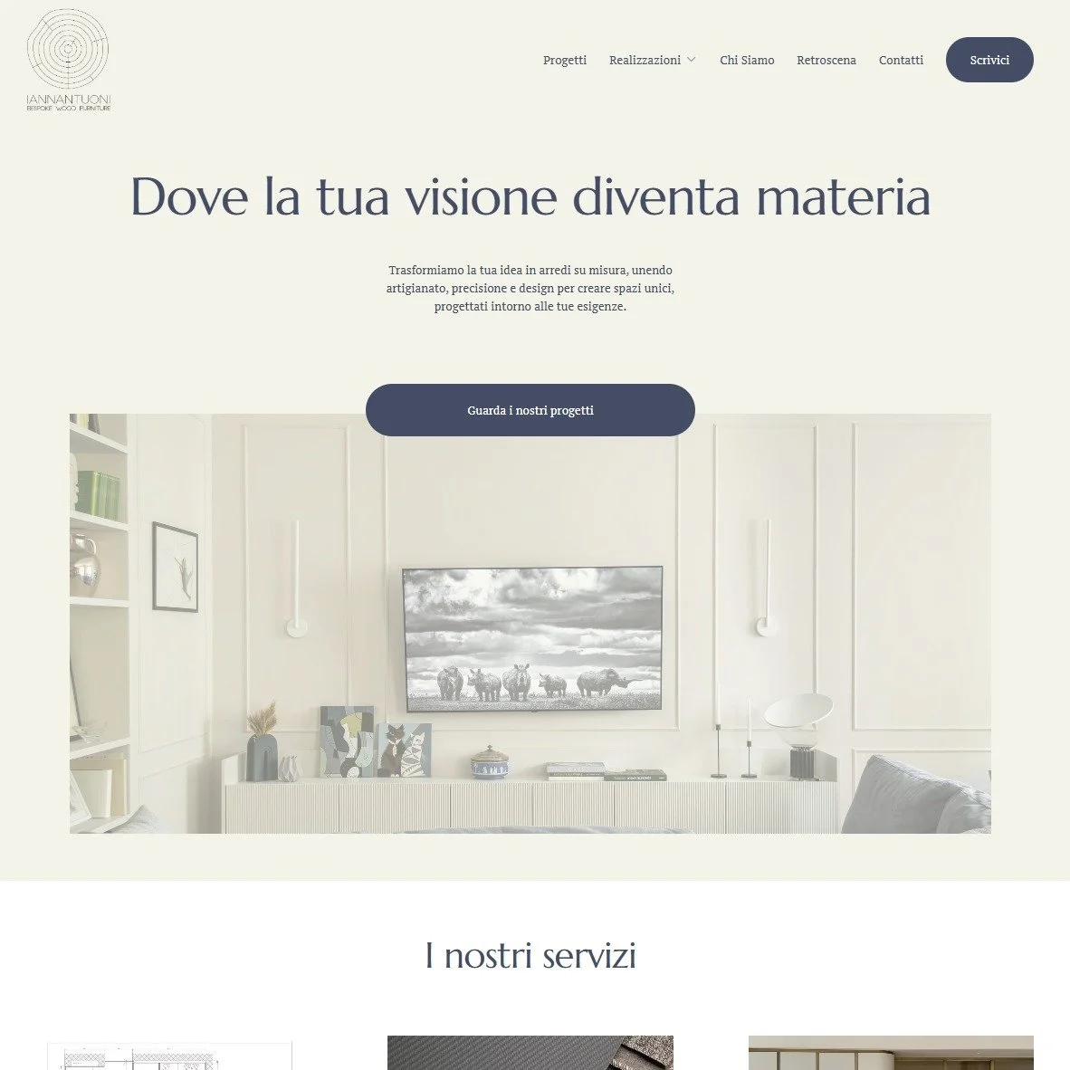 Il nostro nuovo sito &egrave; live!

Abbiamo raccolto i nostri progetti, i servizi e le soluzioni su misura per cucine, librerie, bagni e arredi personalizzati, realizzati in collaborazione tra privati, architetti, designer e il nostro team al comple