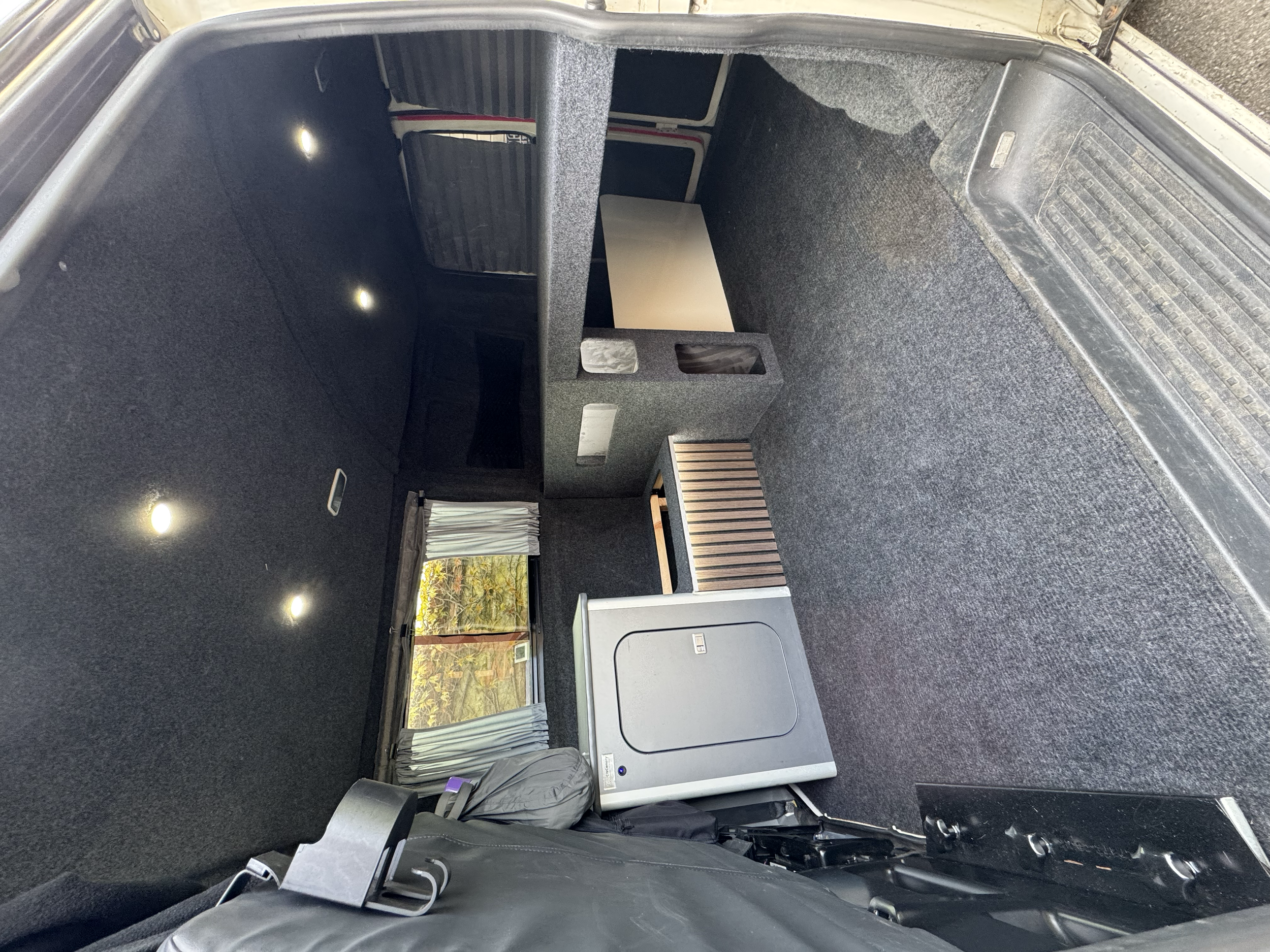 'The Big Dog' redesign of a all ready finished camper, made perfect for taking a beloved pet away.