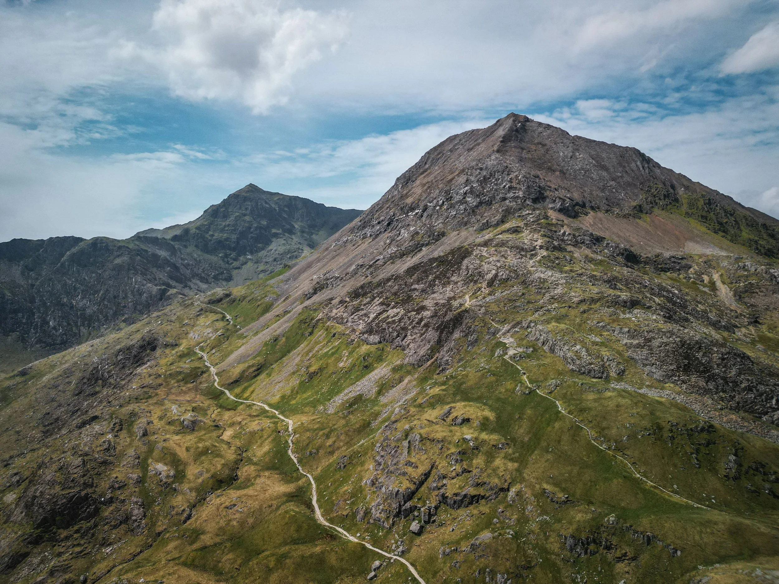 A mountain landscape