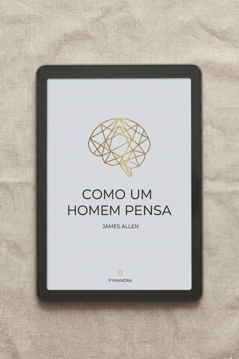 Ebooks da Pymandra — "Como um Homem Pensa" e outros títulos de filosofia e espiritualidade em português
