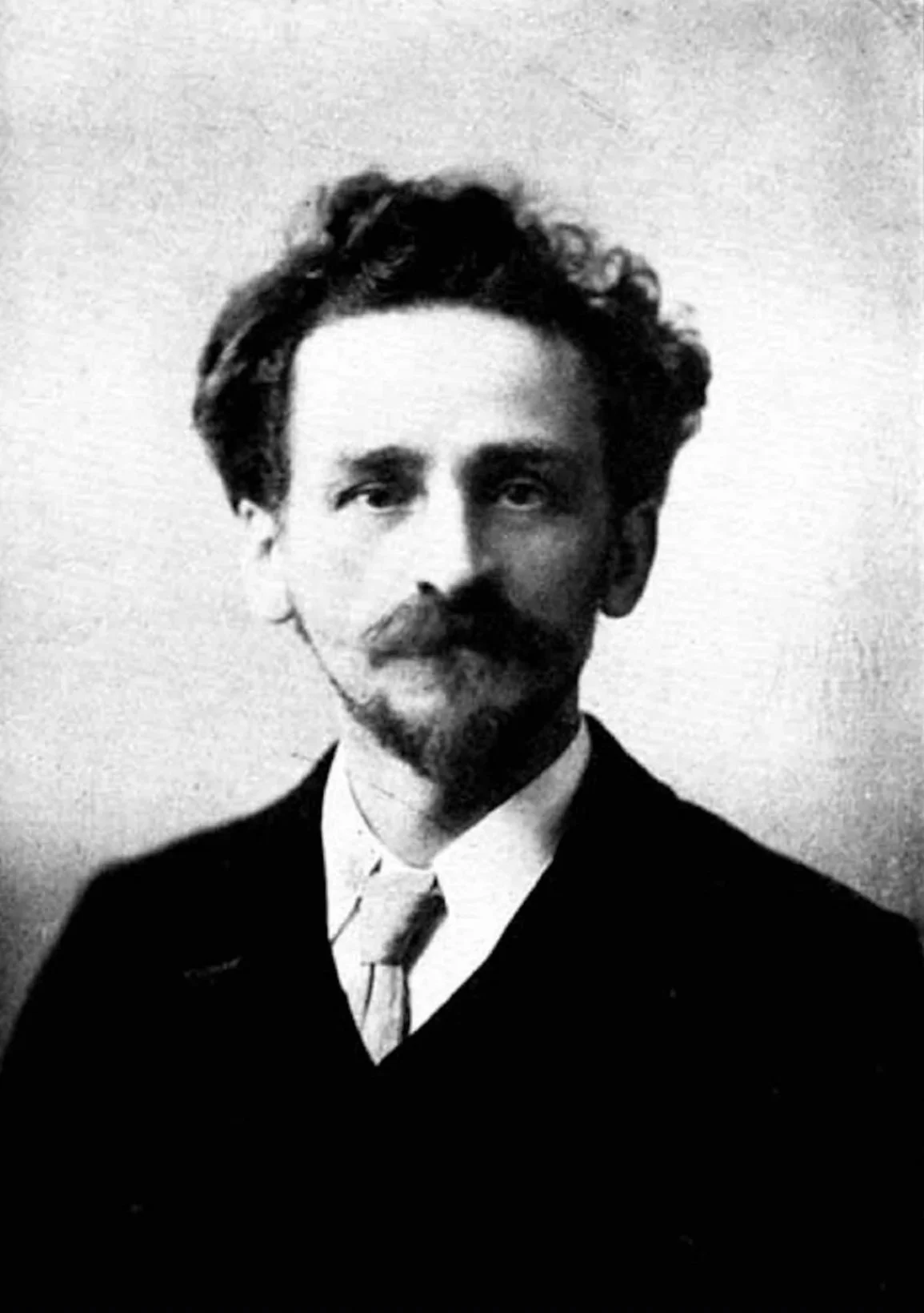 Retrato de James Allen (1864-1912), filósofo britânico e autor de Como um Homem Pensa, pioneiro do Novo Pensamento