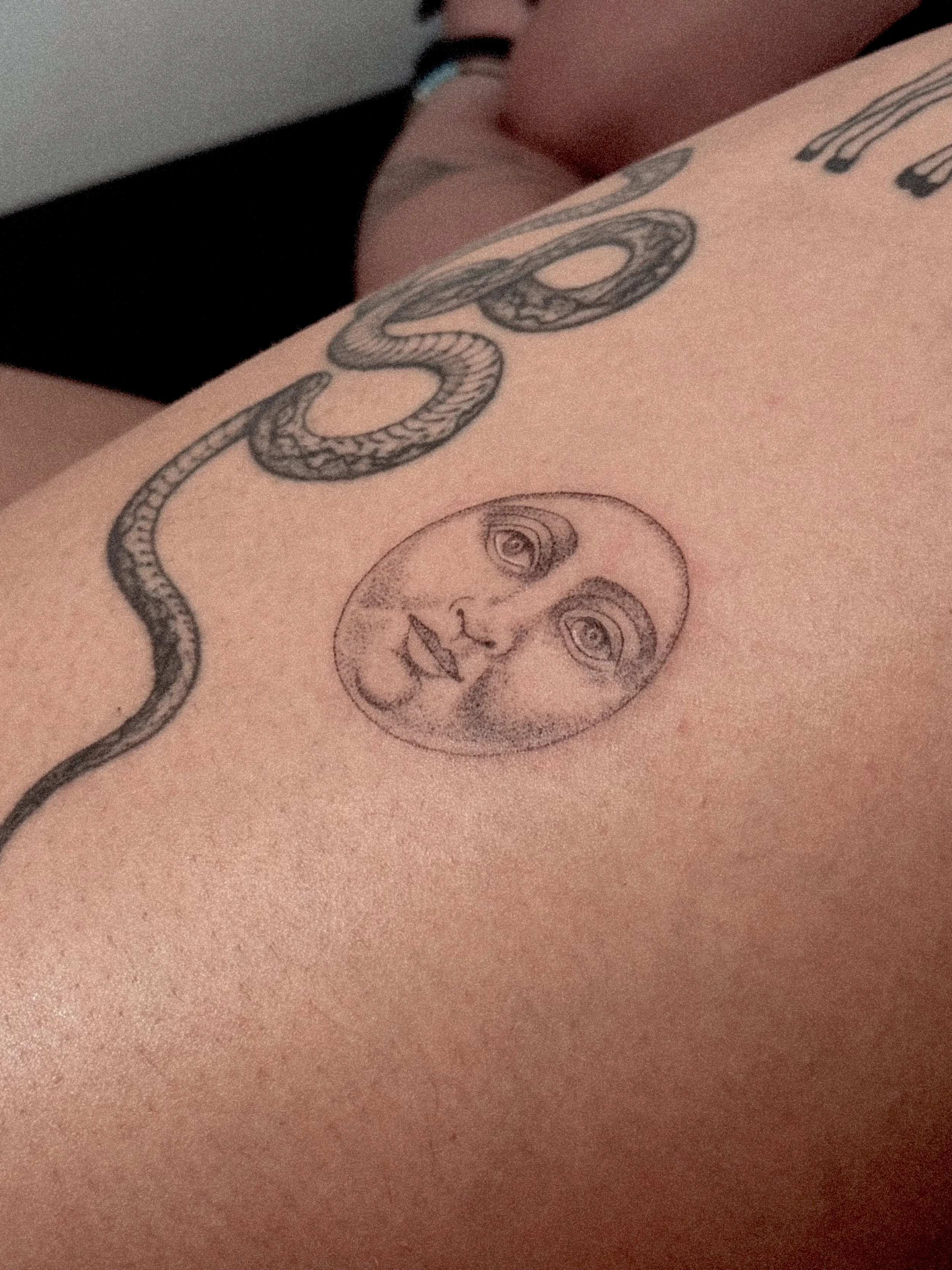 Victorian Moon Face