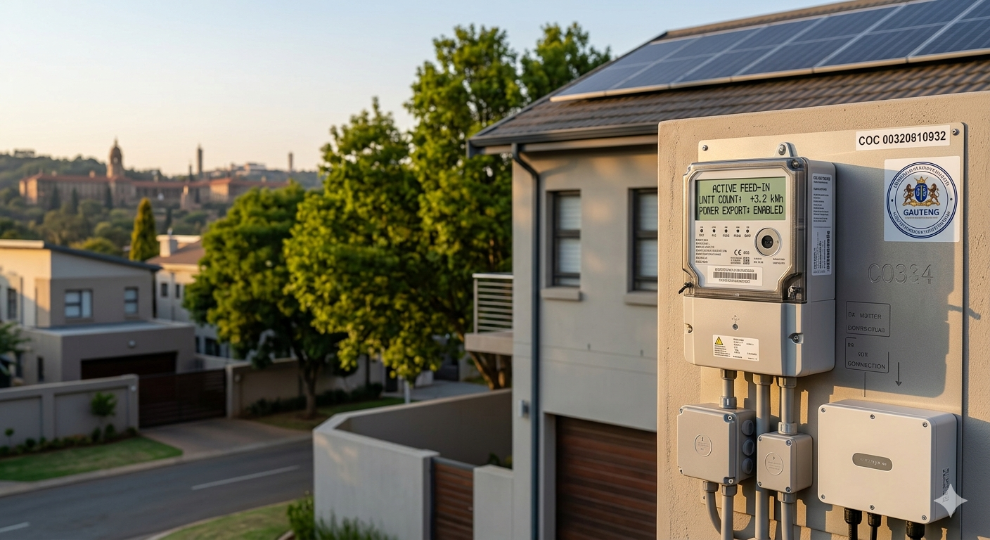 Selling back your excess Solar Power in Gauteng