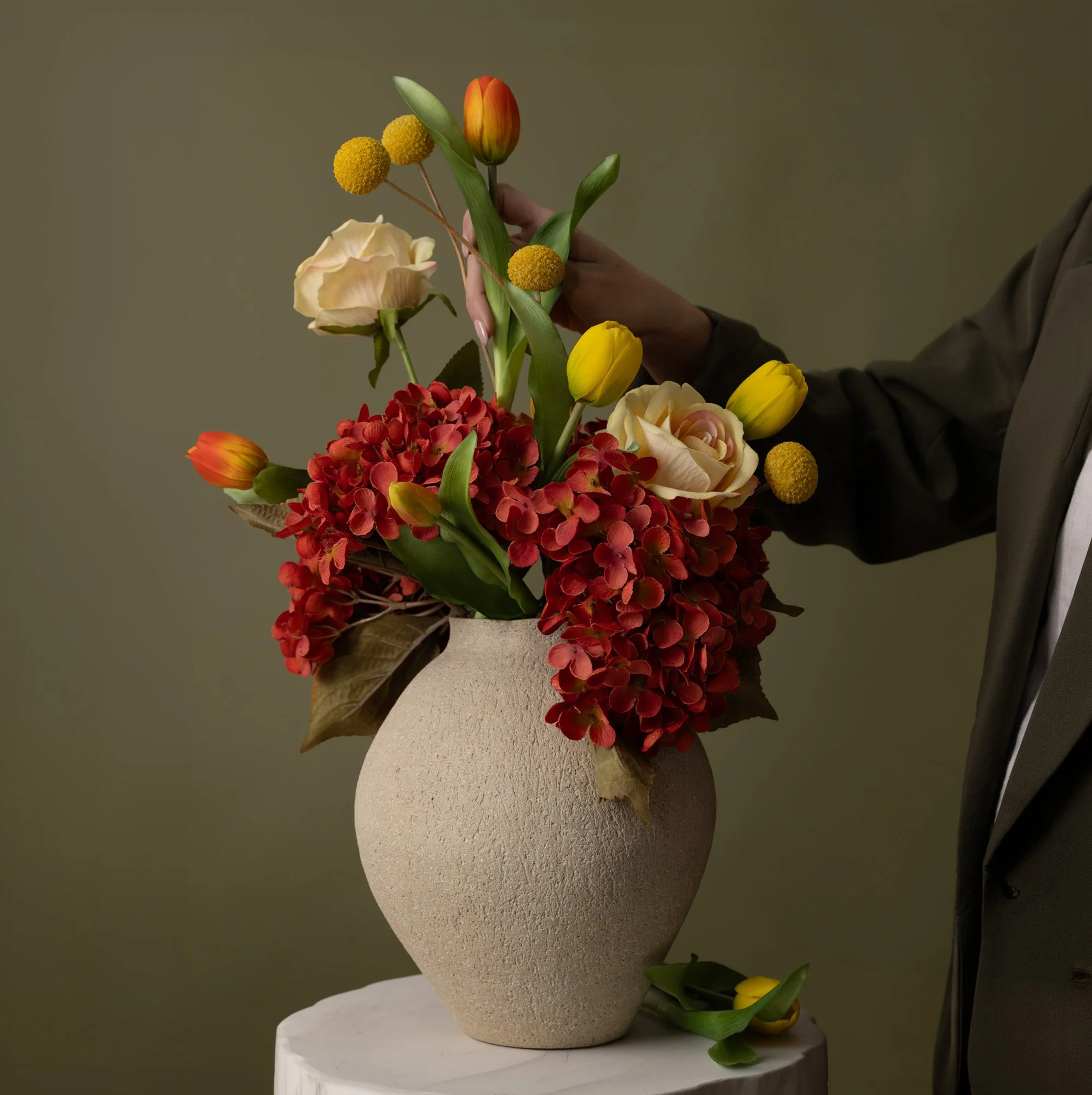 Faux silk floral arrangement Standerton